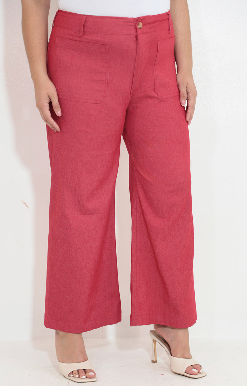 Pantalon rojo recto - PANTALON Boutiquemirel 