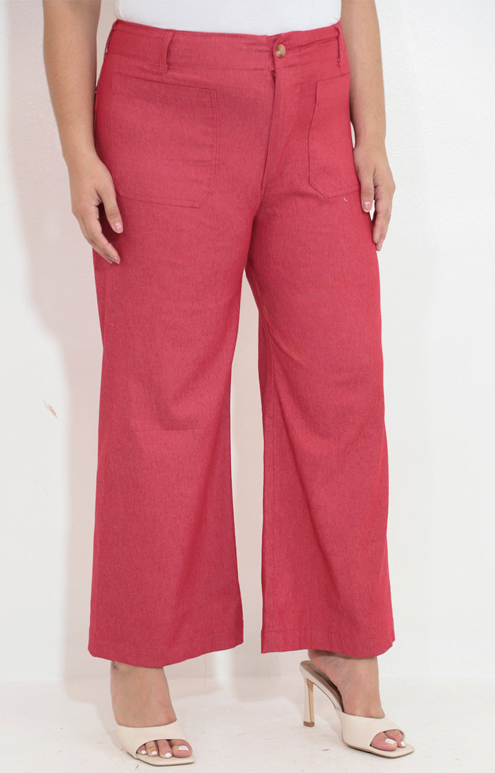 Pantalon rojo recto - PANTALON Boutiquemirel 