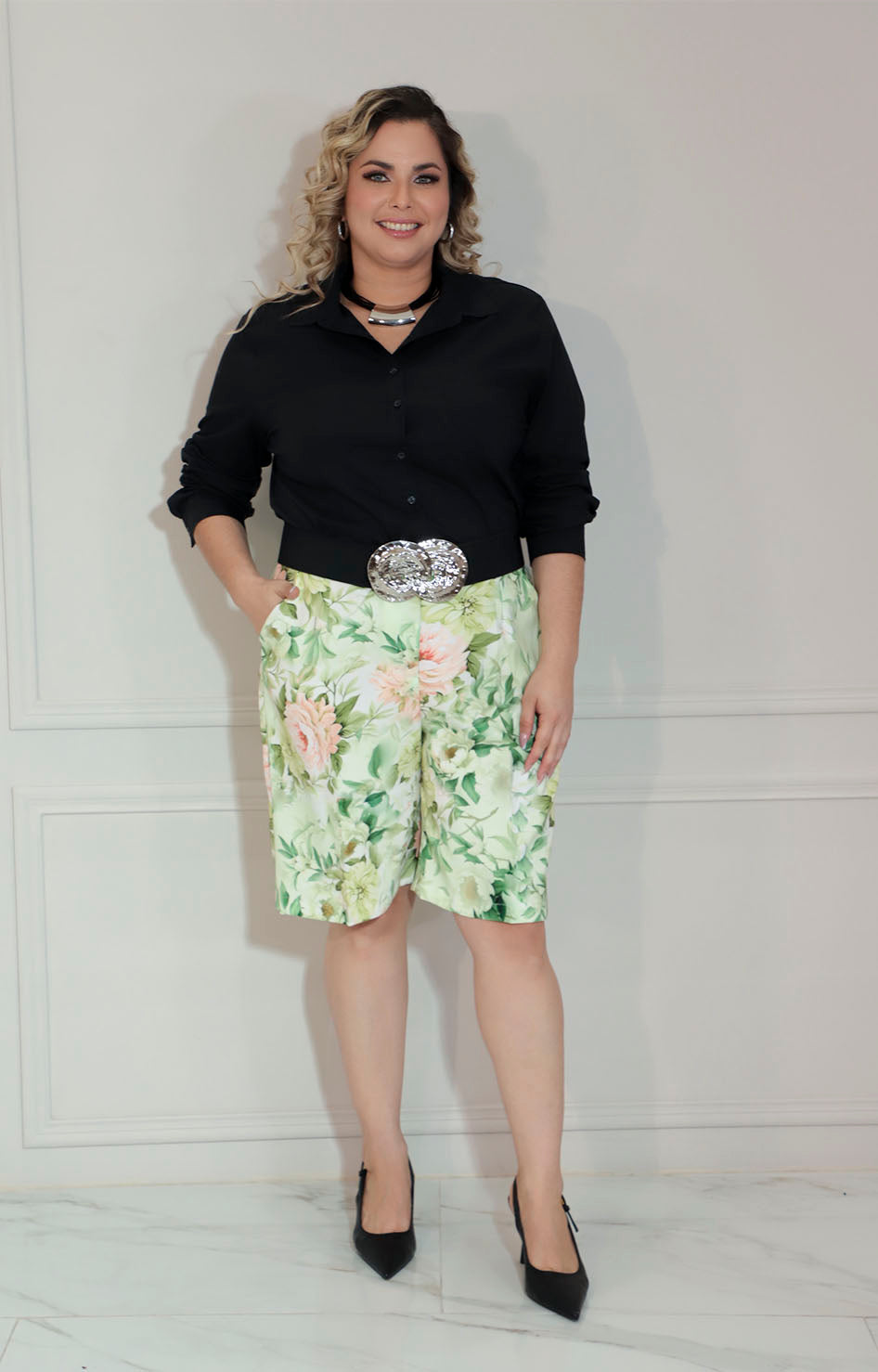 Blusa negra popelina - BLUSA XL Boutiquemirel 