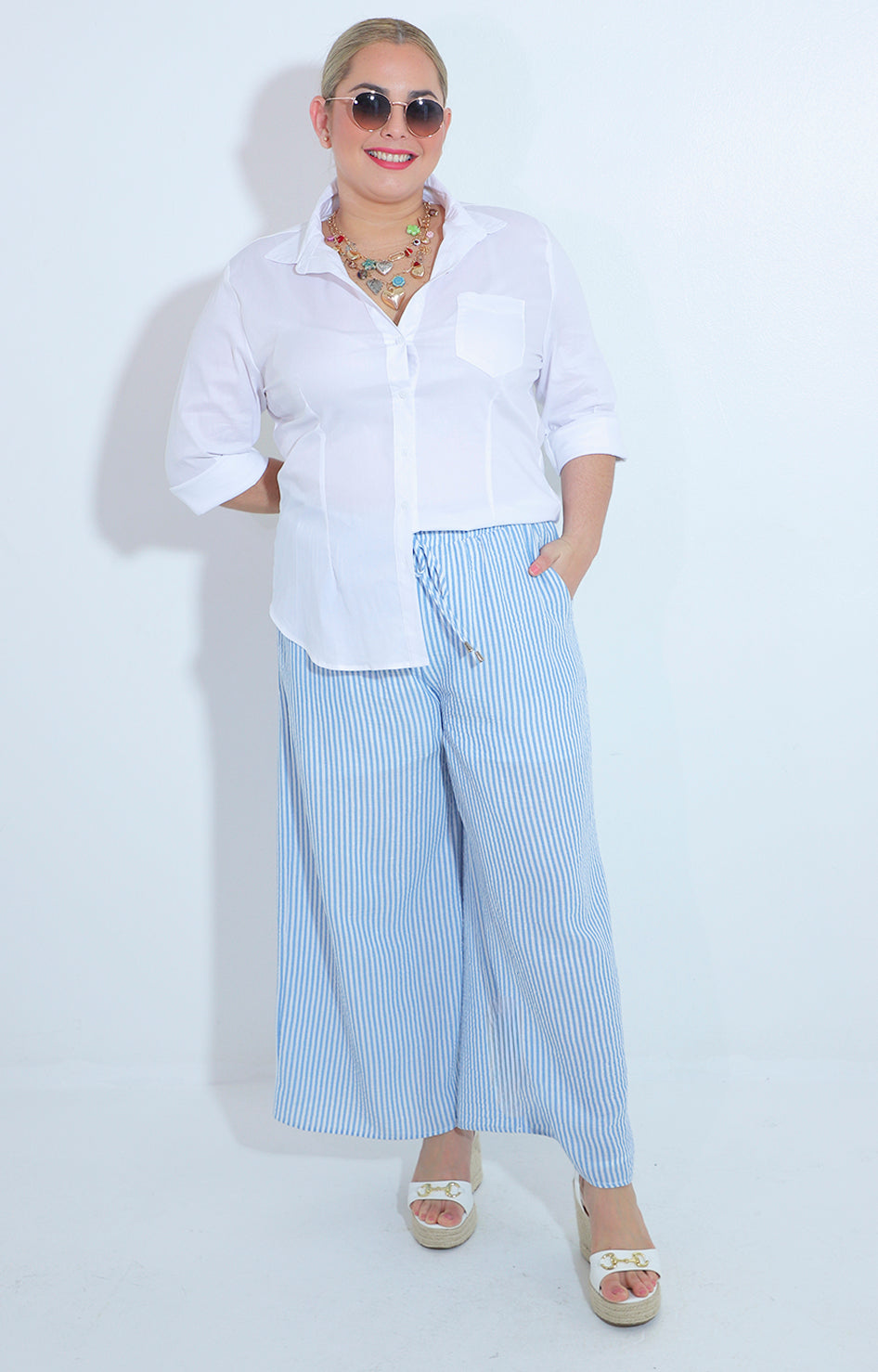 Camisera blanca - BLUSA XL Boutiquemirel 