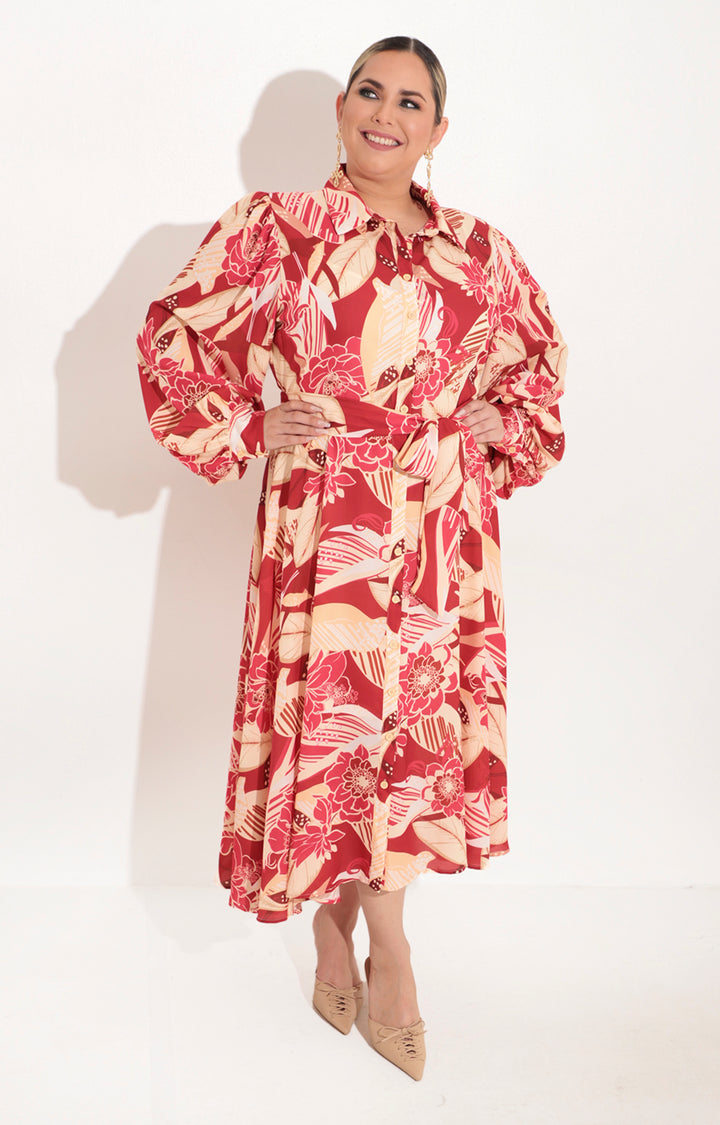 Vestido estampado - VESTIDO Boutiquemirel 