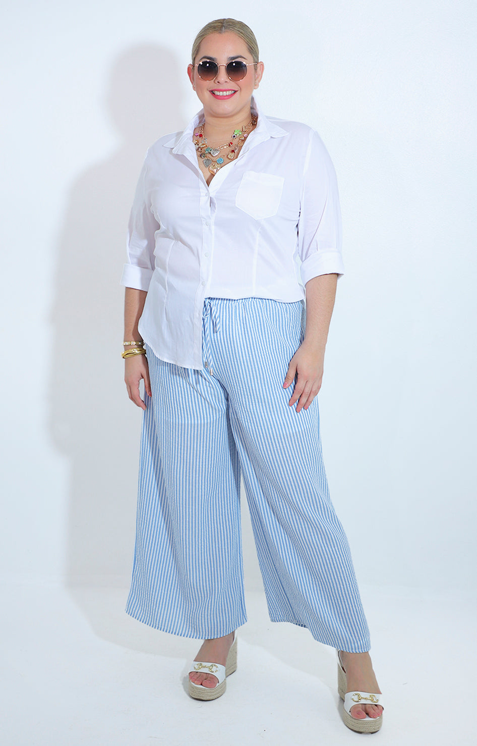 Camisera blanca - BLUSA XL Boutiquemirel 