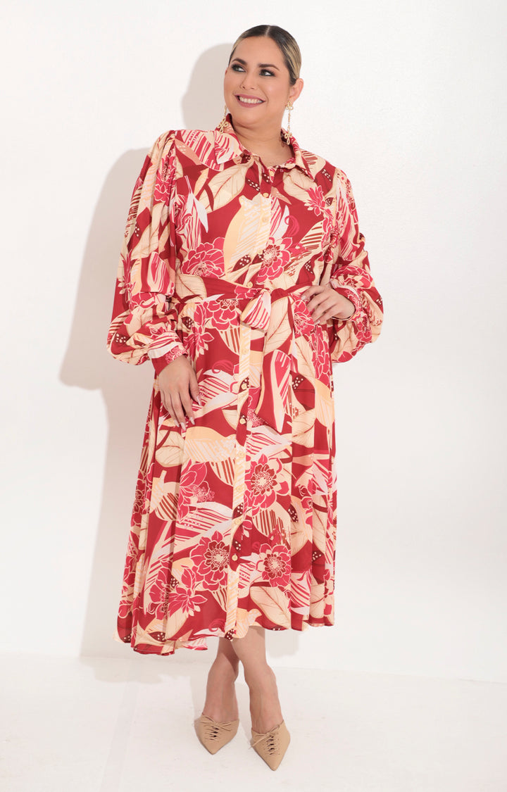 Vestido estampado - VESTIDO Boutiquemirel 