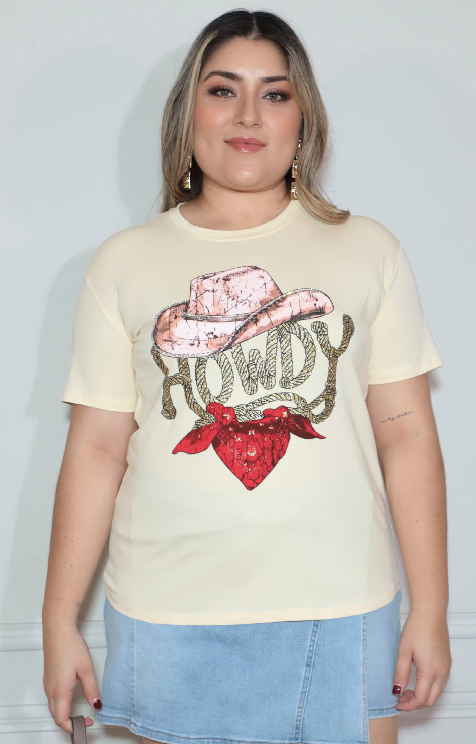 Blusa beige rodeo - BLUSA XL Boutiquemirel 