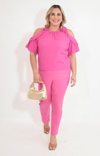 Pantalon fucsia recto - PANTALON Boutiquemirel 