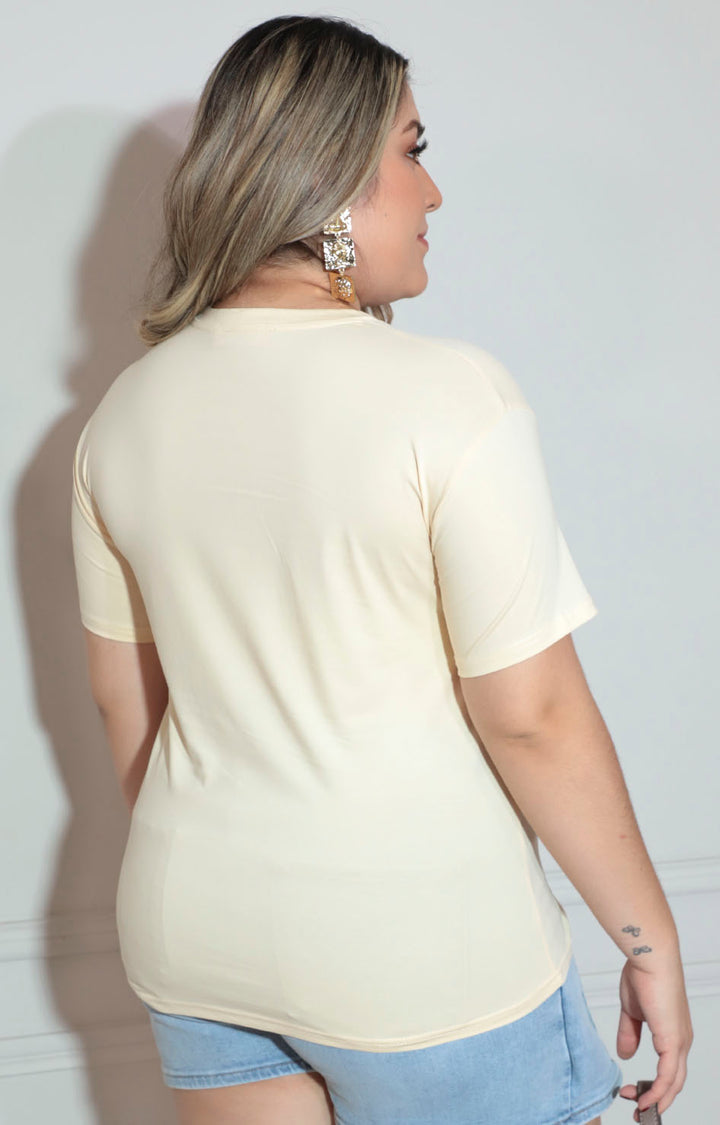 Blusa beige rodeo - BLUSA XL Boutiquemirel 
