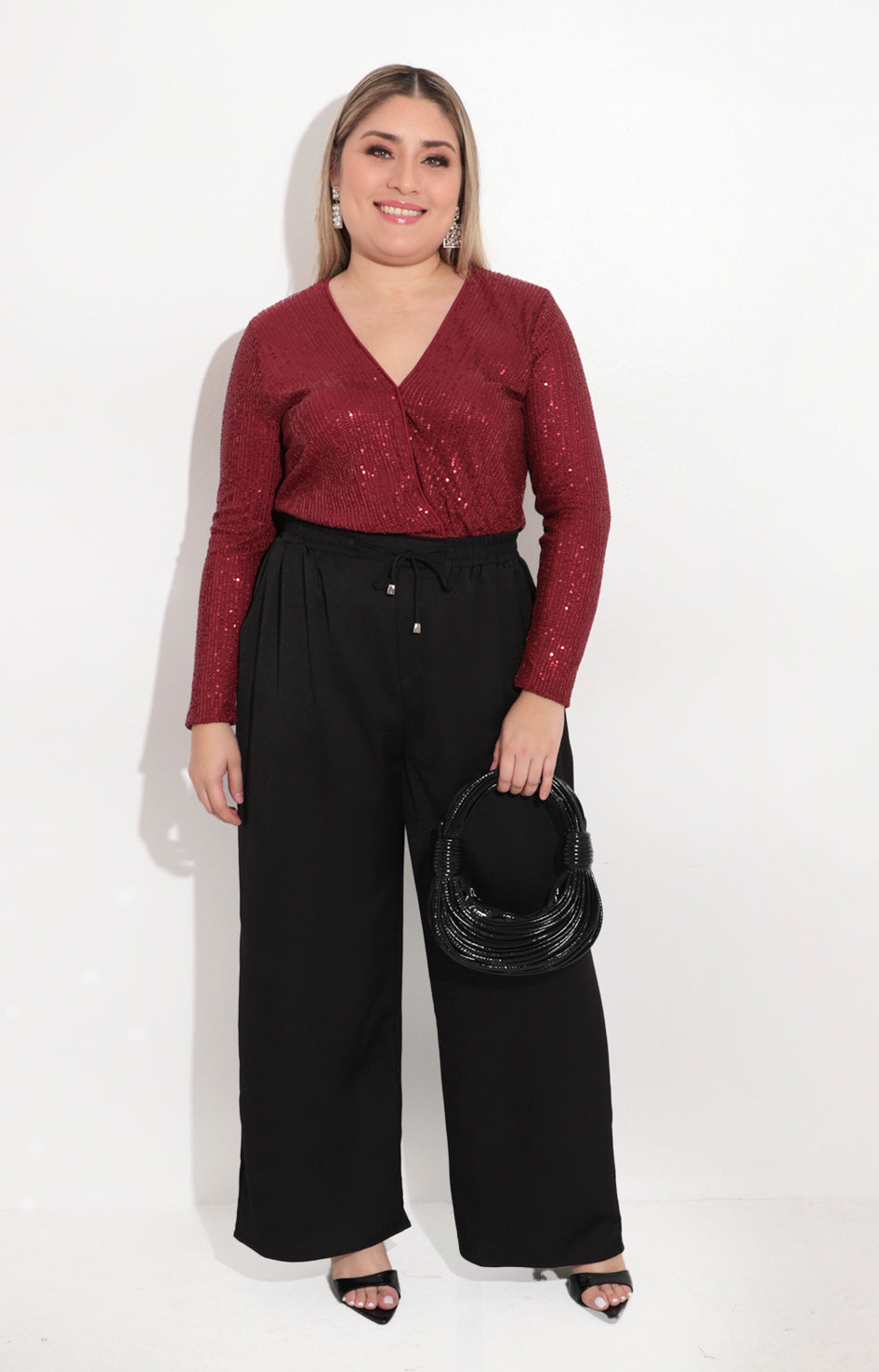 Panty blusa con lentejuela - BLUSA Boutiquemirel 