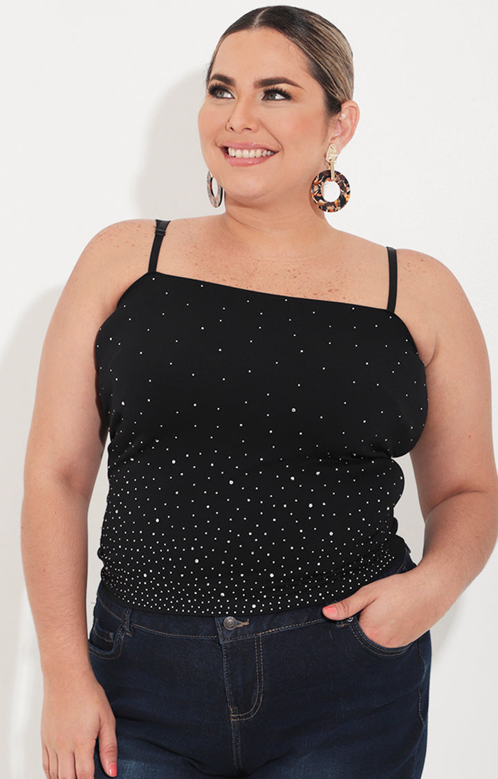 Blusa bandage negra - BLUSA Boutiquemirel 