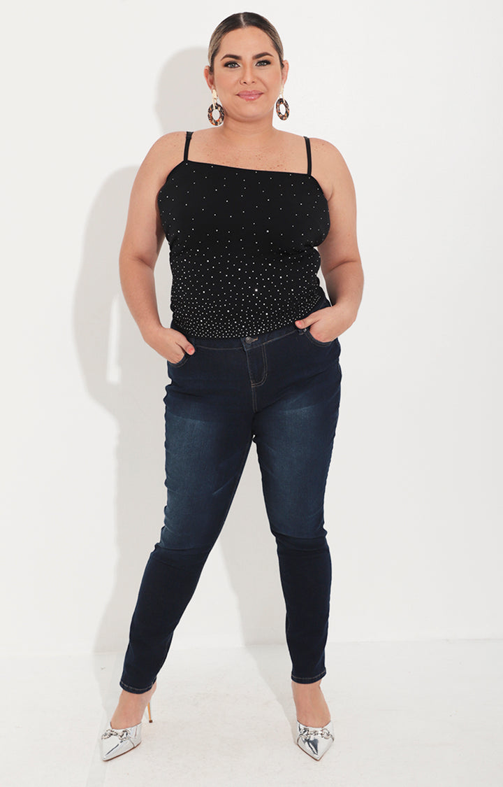 Blusa bandage negra - BLUSA Boutiquemirel 