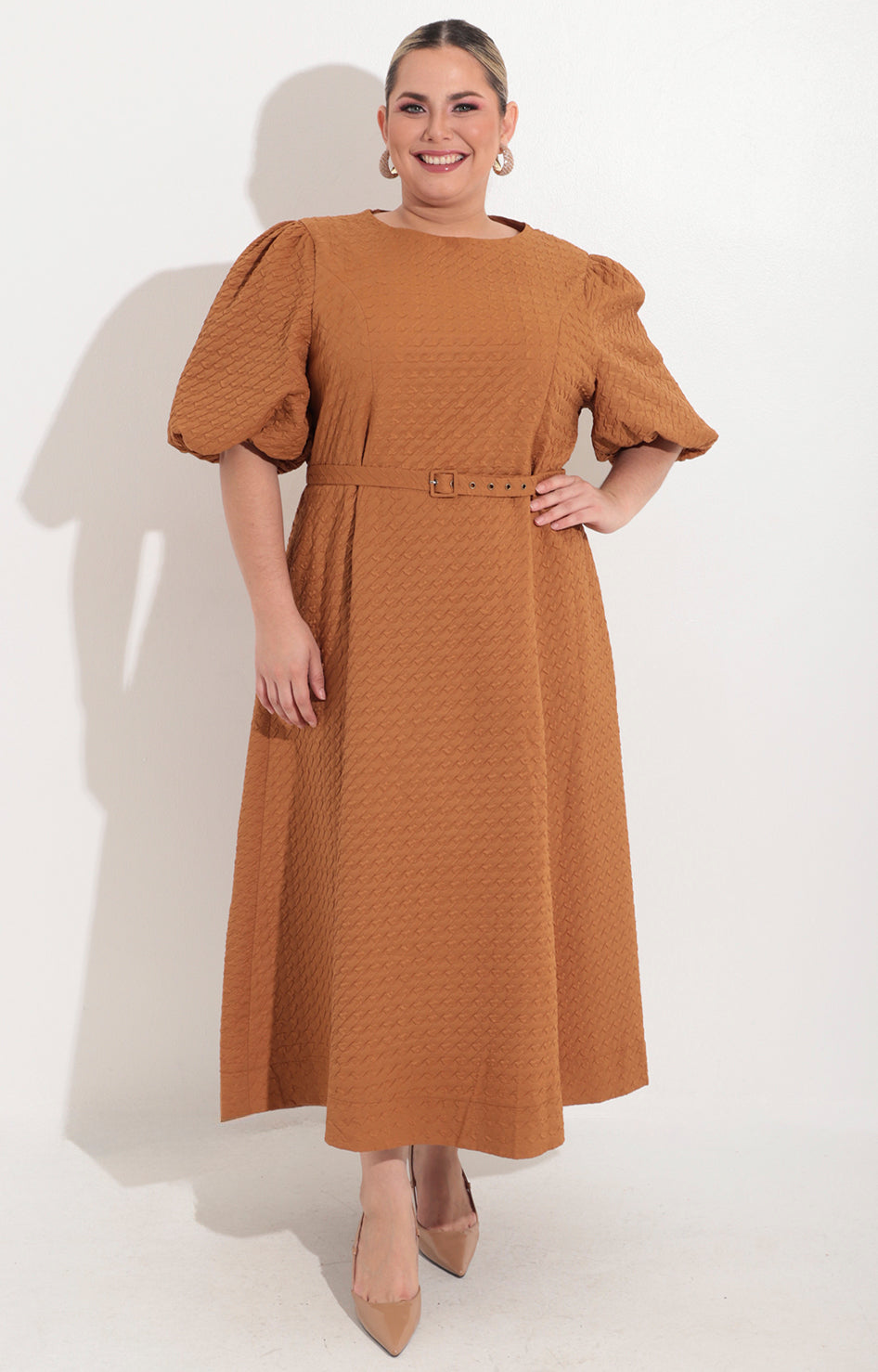 Vestido mostaza corto - VESTIDO Boutiquemirel 