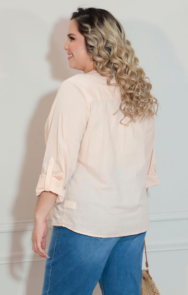 Blusa melón bordada - BLUSA XL Boutiquemirel 