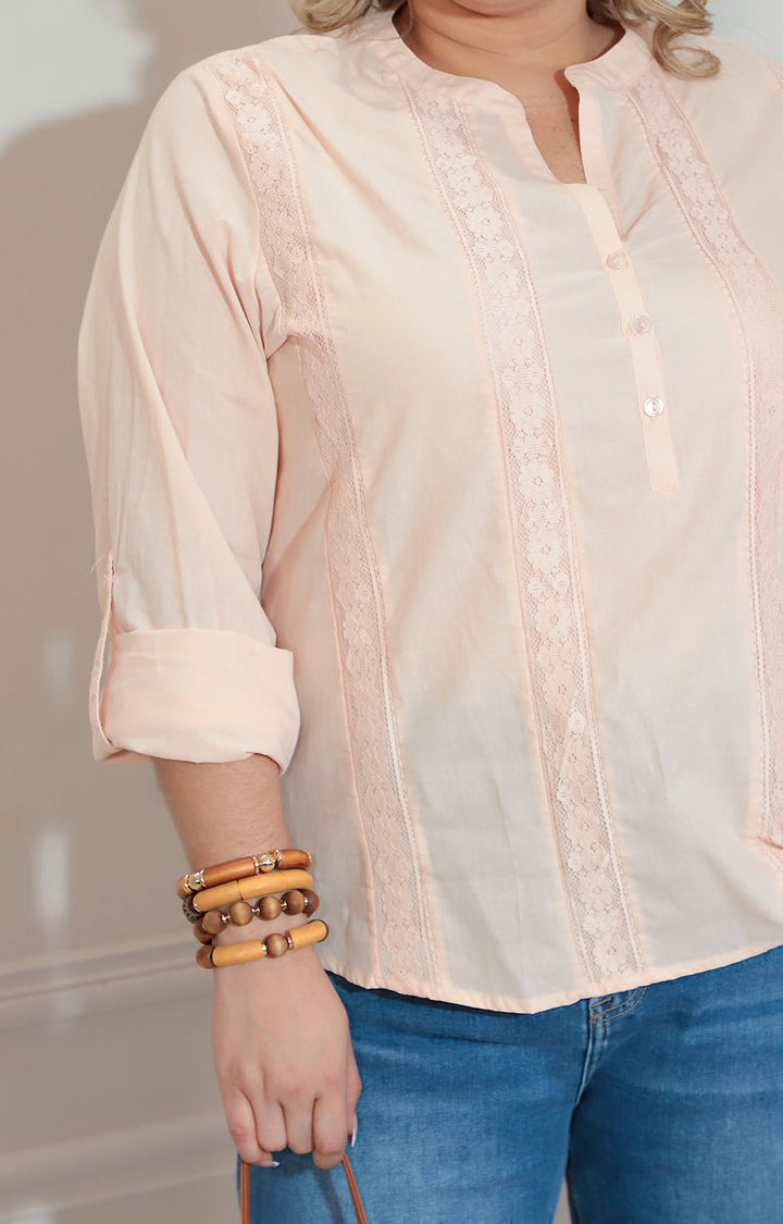 Blusa melón bordada - BLUSA XL Boutiquemirel 