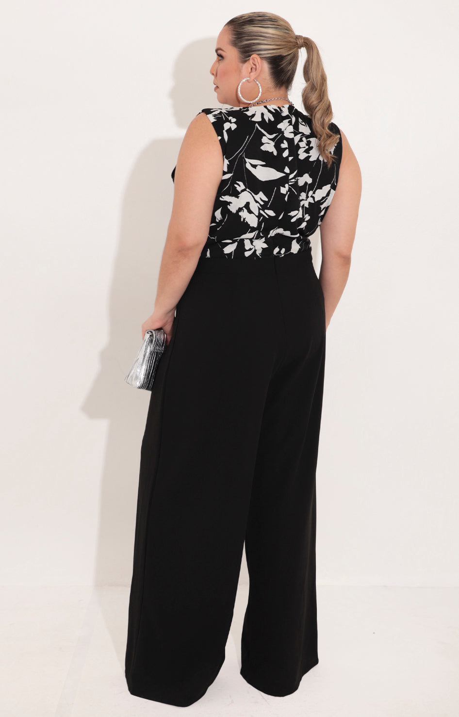 Palazzo negro estampado - PALAZZO Boutiquemirel 