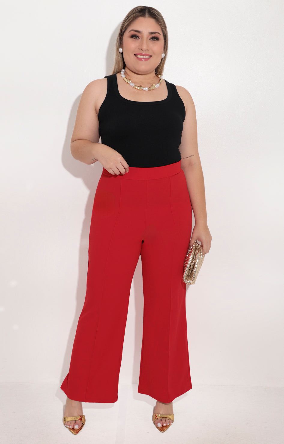 Pantalon rojo - PANTALON Boutiquemirel 