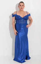 Vestido azul de tirantes - VESTIDO Boutiquemirel 