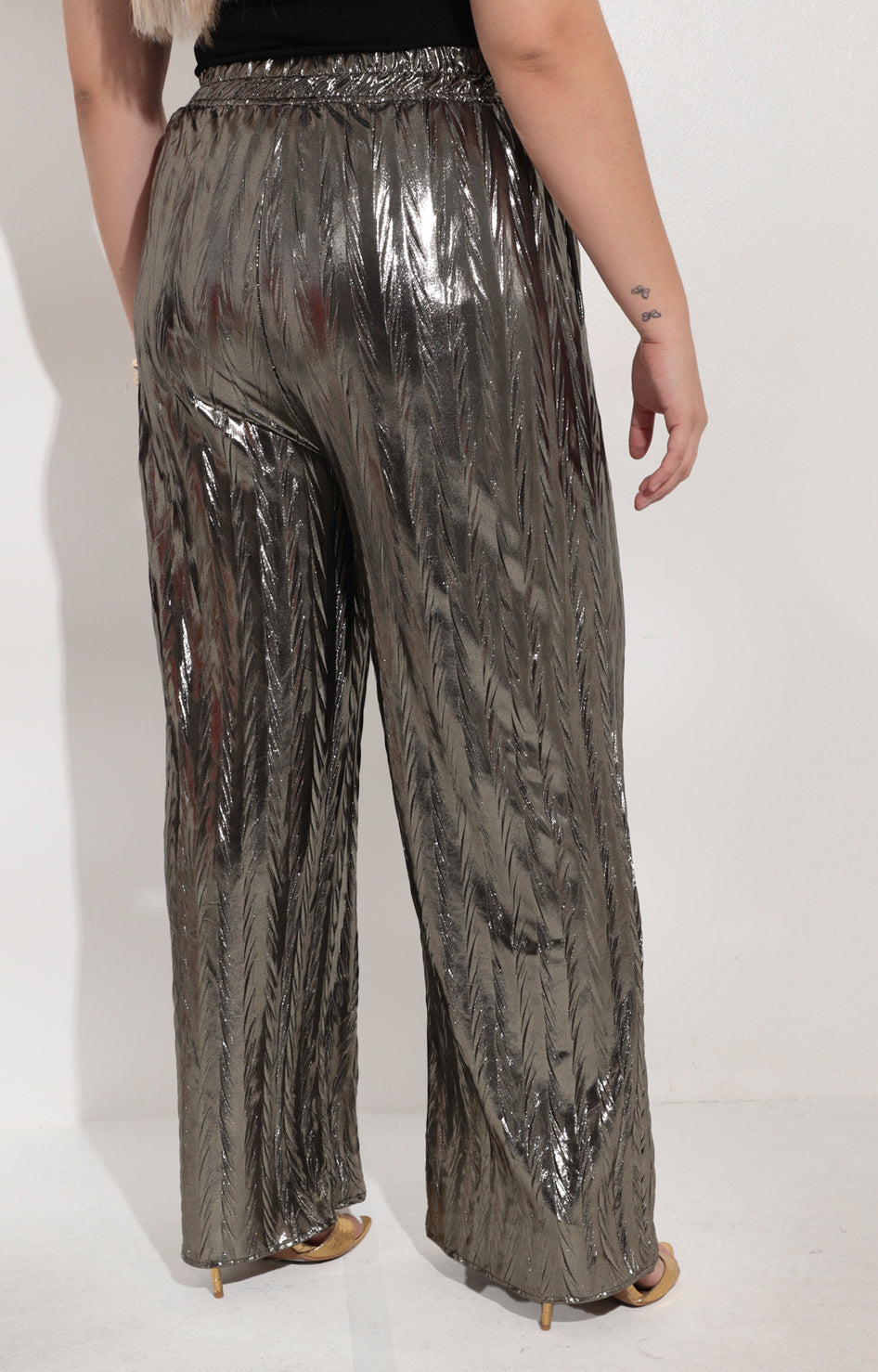 Pantalon dorado - PANTALON Boutiquemirel 