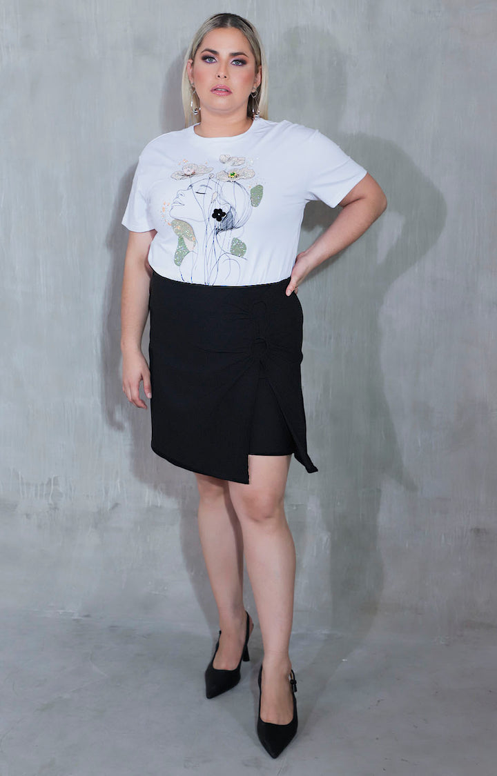 Short falda negra - SHORT XL Boutiquemirel 