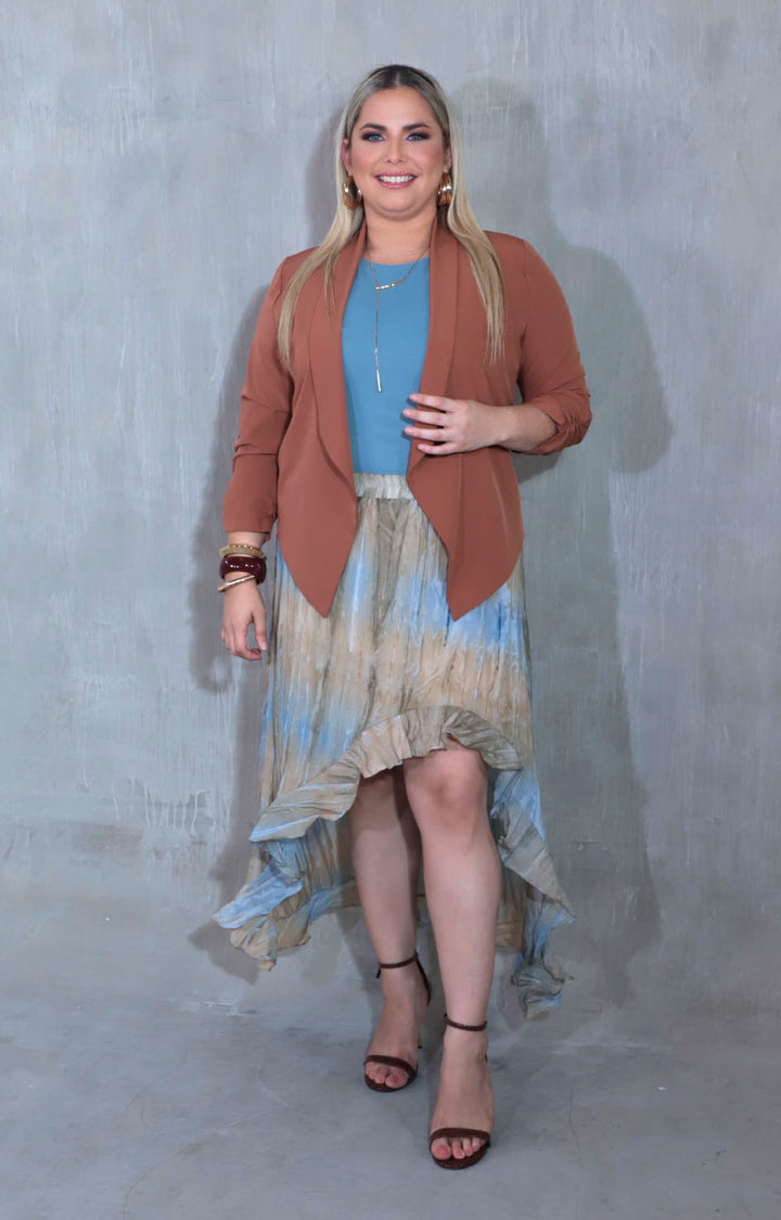 Blazer café - SACO XL Boutiquemirel 