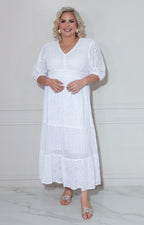 Vestido blanco - VESTIDO XL Boutiquemirel 