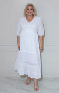 Vestido blanco - VESTIDO XL Boutiquemirel 