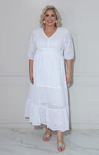 Vestido blanco - VESTIDO XL Boutiquemirel 