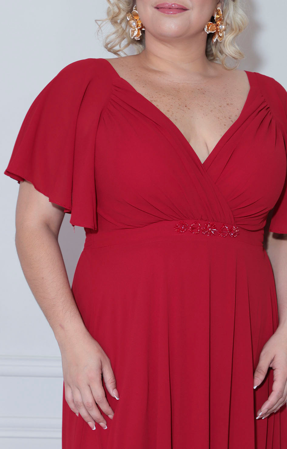 Vestido de gala rojo - VESTIDO XL Boutiquemirel 