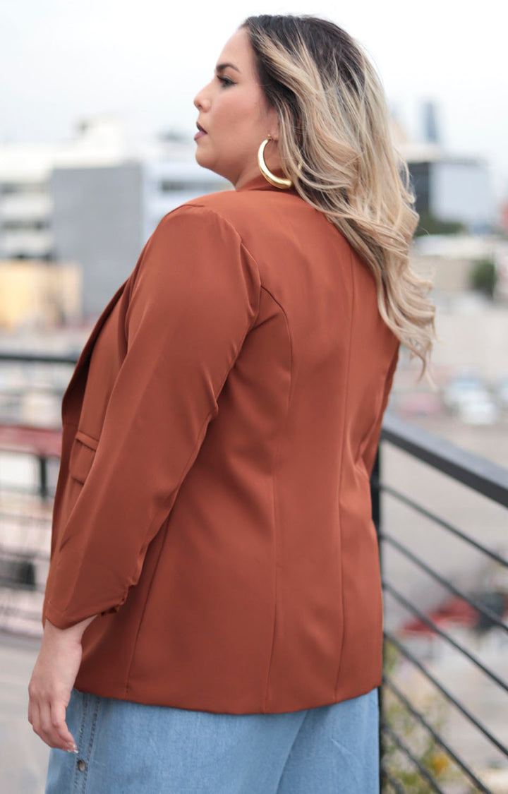 Blazer café - SACO XL Boutiquemirel 