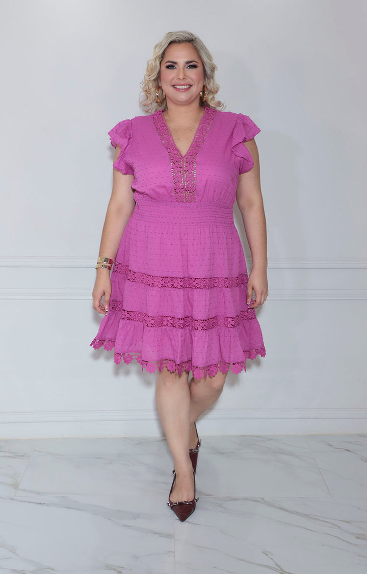 Vestido magenta - VESTIDO XL Boutiquemirel 
