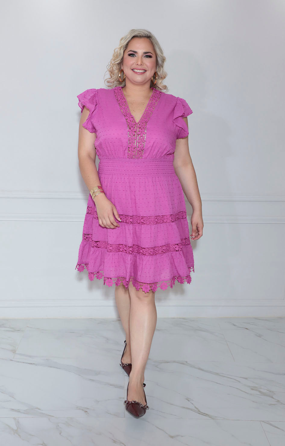 Vestido magenta - VESTIDO XL Boutiquemirel 