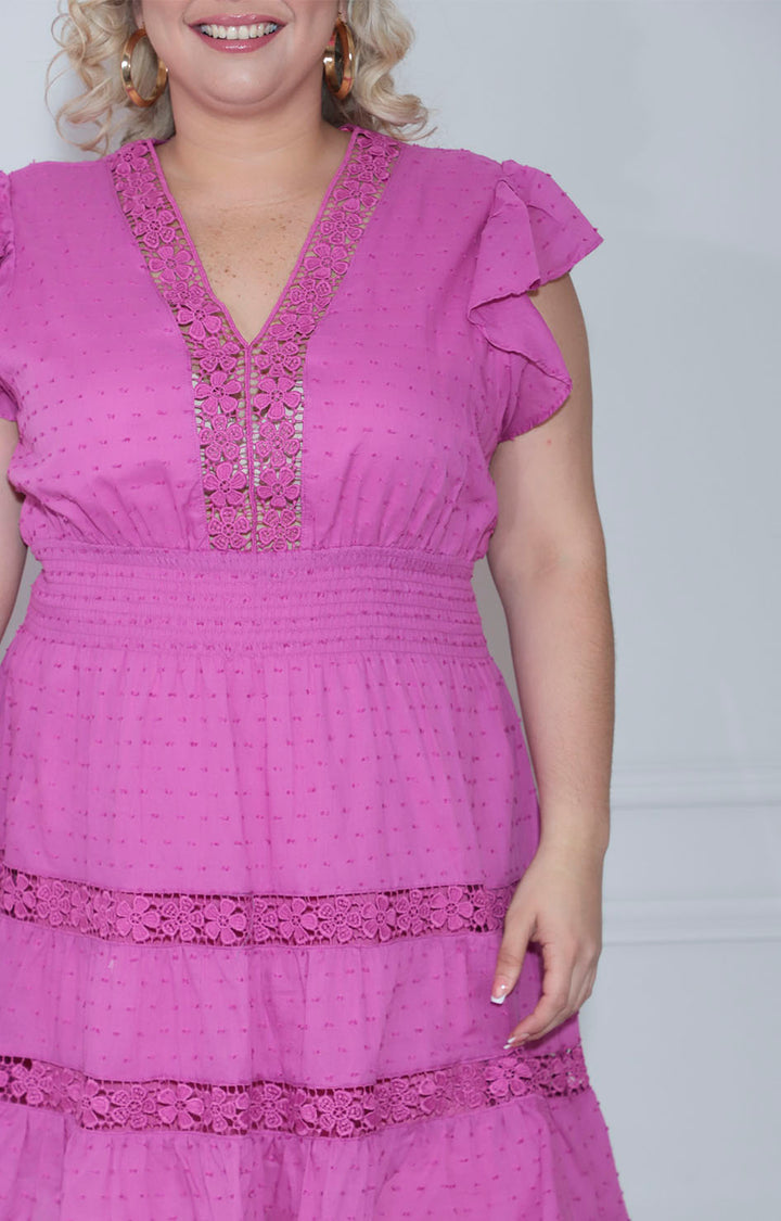 Vestido magenta - VESTIDO XL Boutiquemirel 