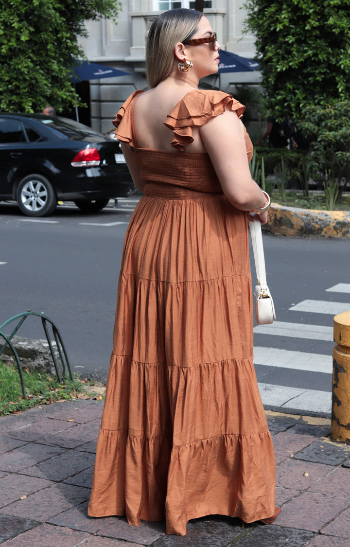 Vestido café - VESTIDO XL Boutiquemirel 