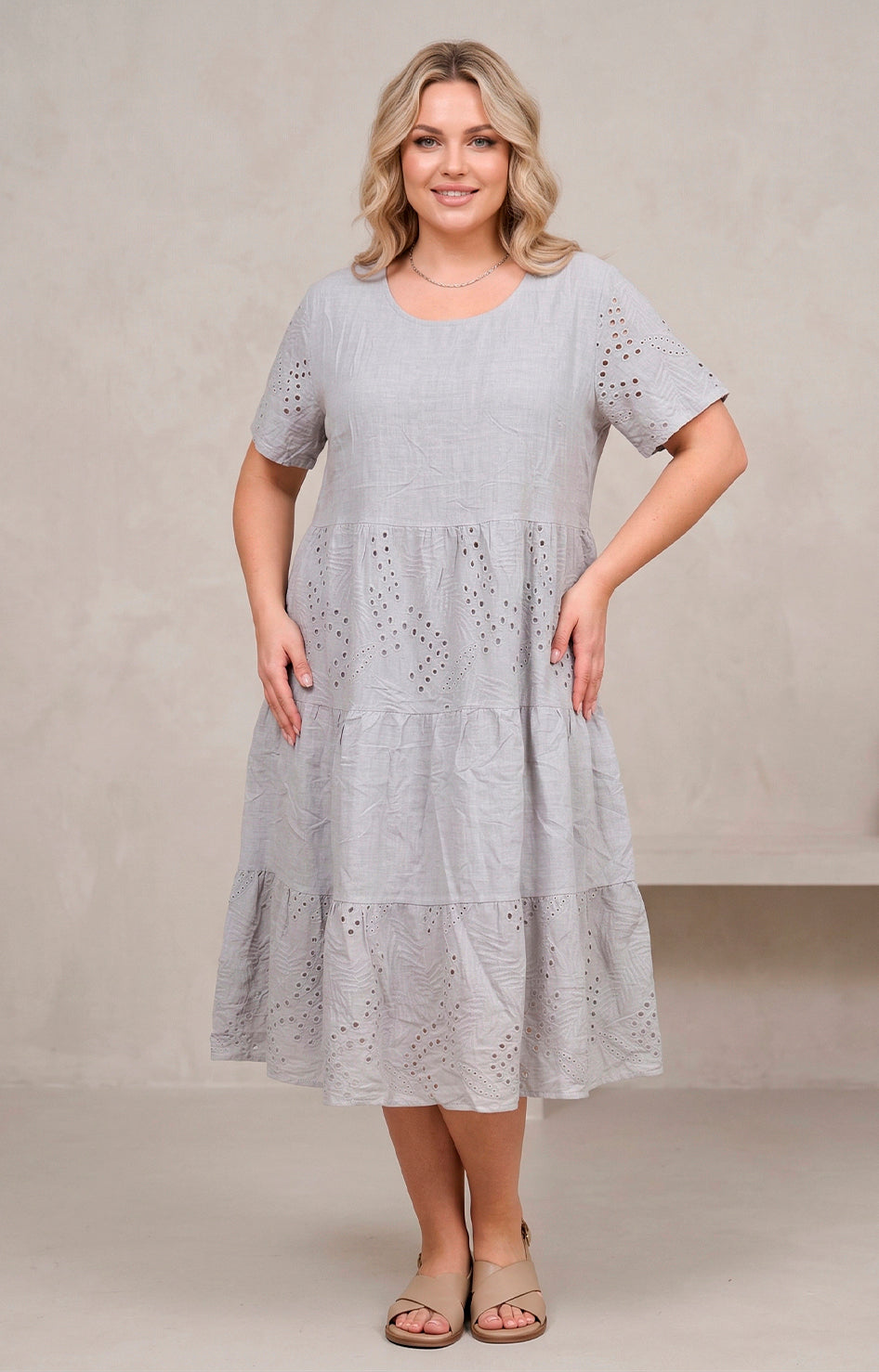 Vestido fresco - VESTIDO LARGO CURVY Boutiquemirel 