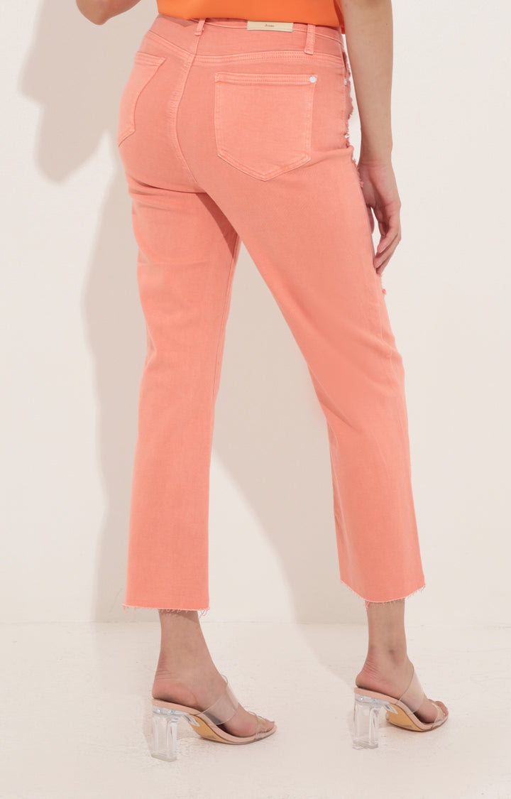 Pantalón denim naranja - PANTALON Boutiquemirel 