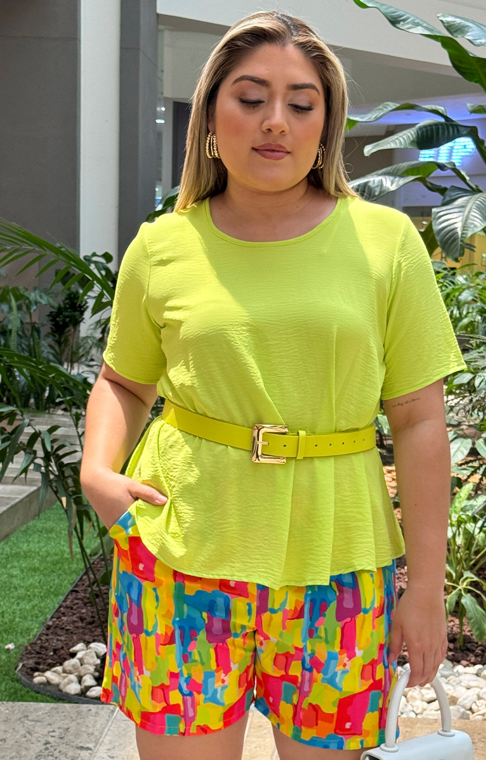 Blusa verde limón - BLUSA Boutiquemirel 