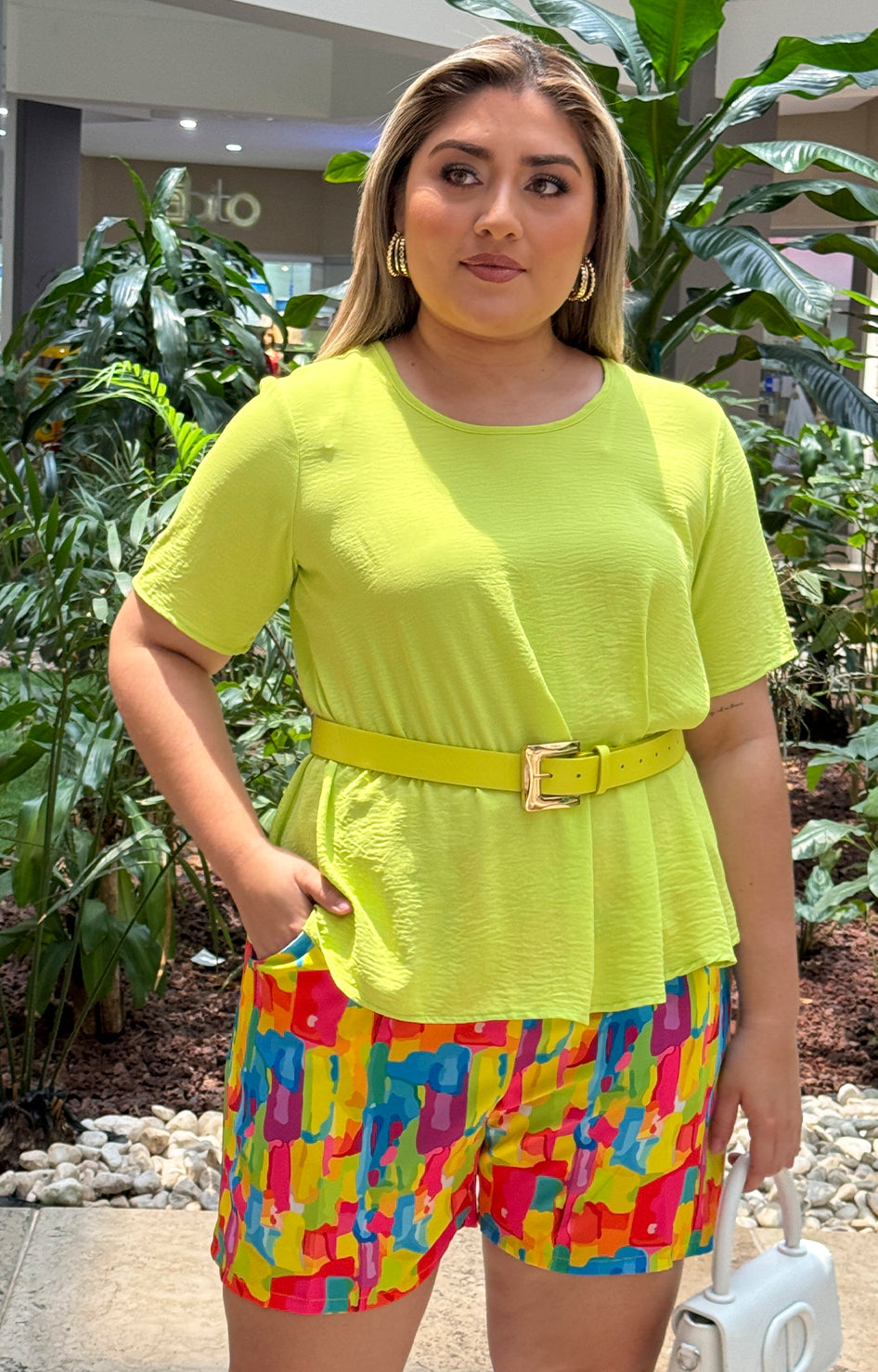 Blusa verde limón - BLUSA Boutiquemirel 