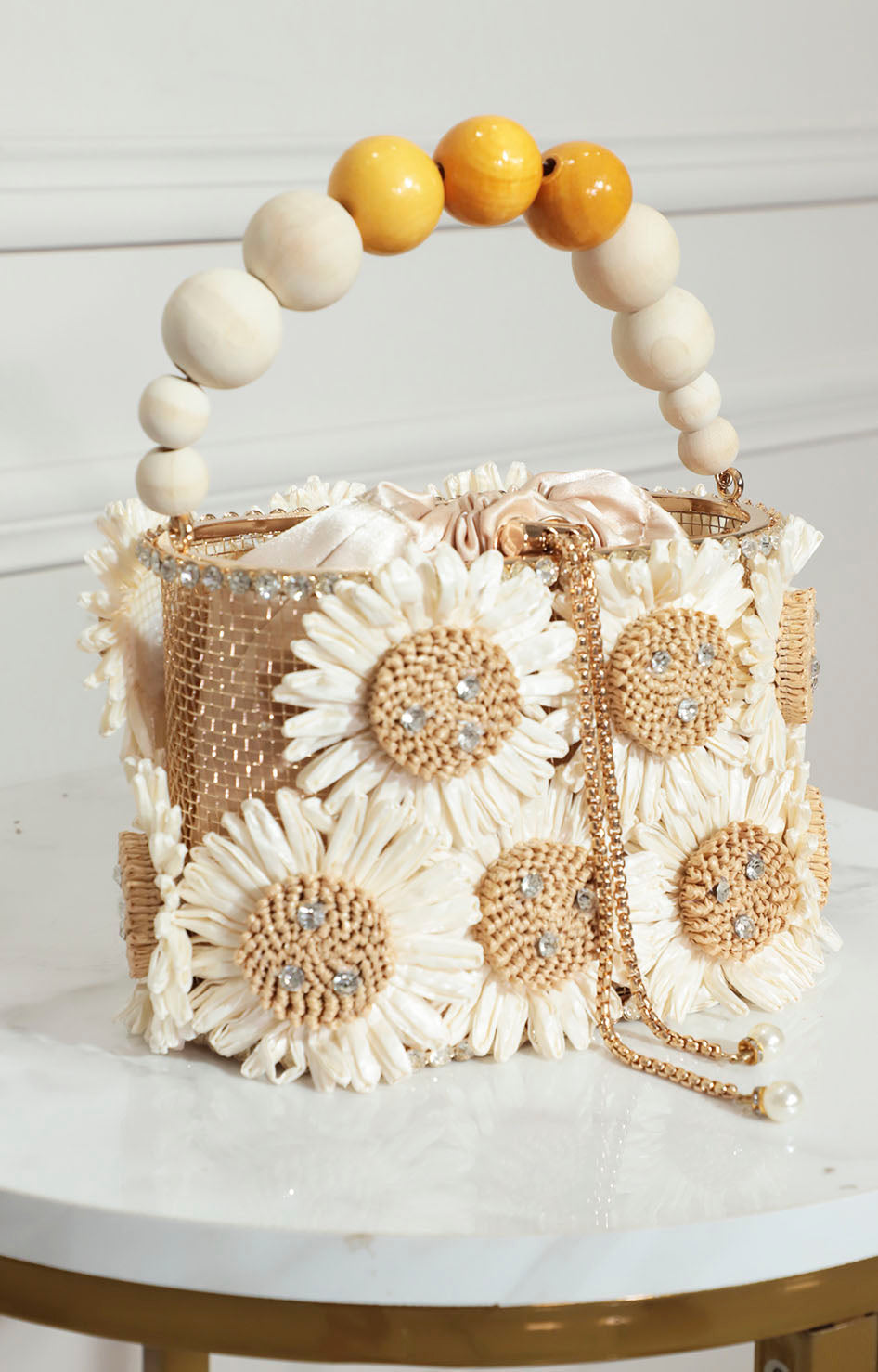 Bolsa Floral Artesanal - BOLSA Boutiquemirel 