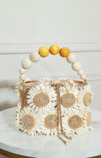 Bolsa Floral Artesanal - BOLSA Boutiquemirel 