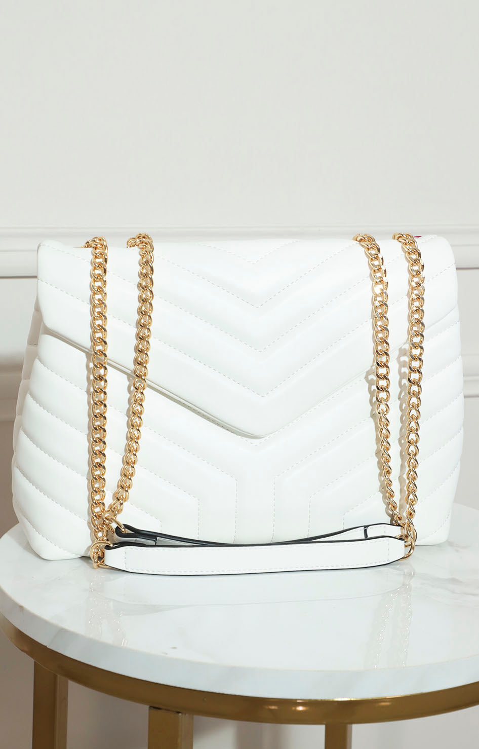 Bolsa Blanca Acolchada - BOLSA Boutiquemirel 