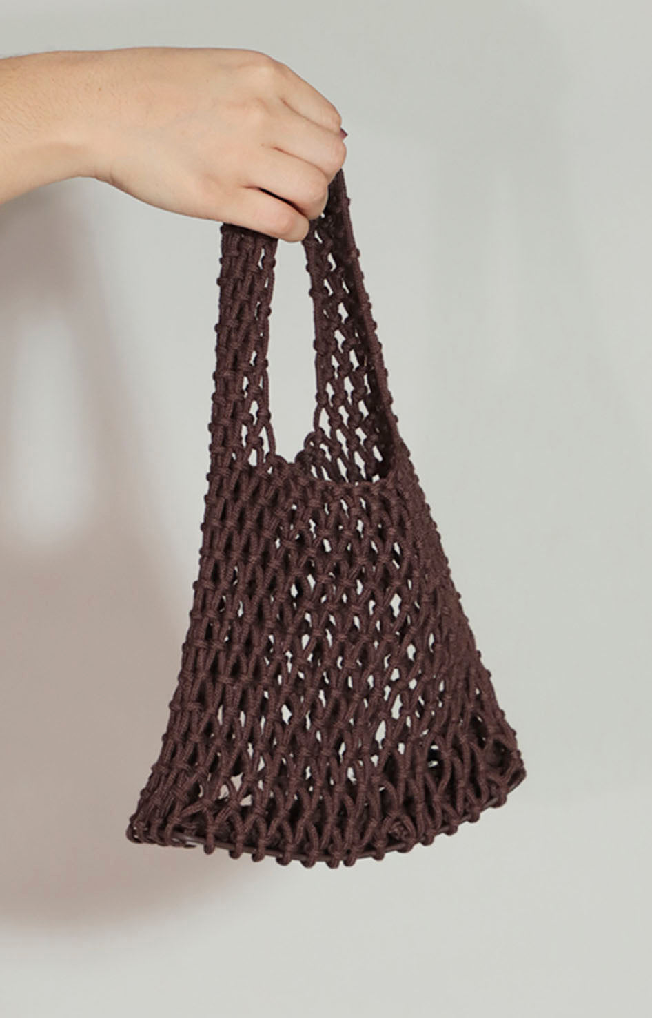 Bolsa “Tejida Chocolate” - BOLSA Boutiquemirel 