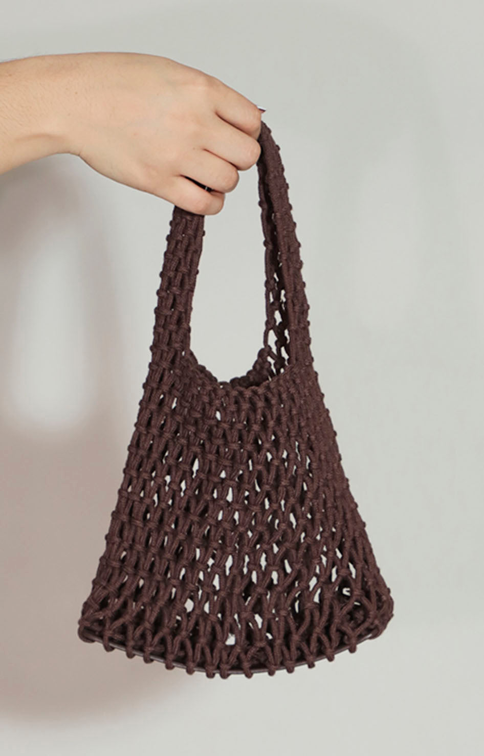 Bolsa “Tejida Chocolate” - BOLSA Boutiquemirel 