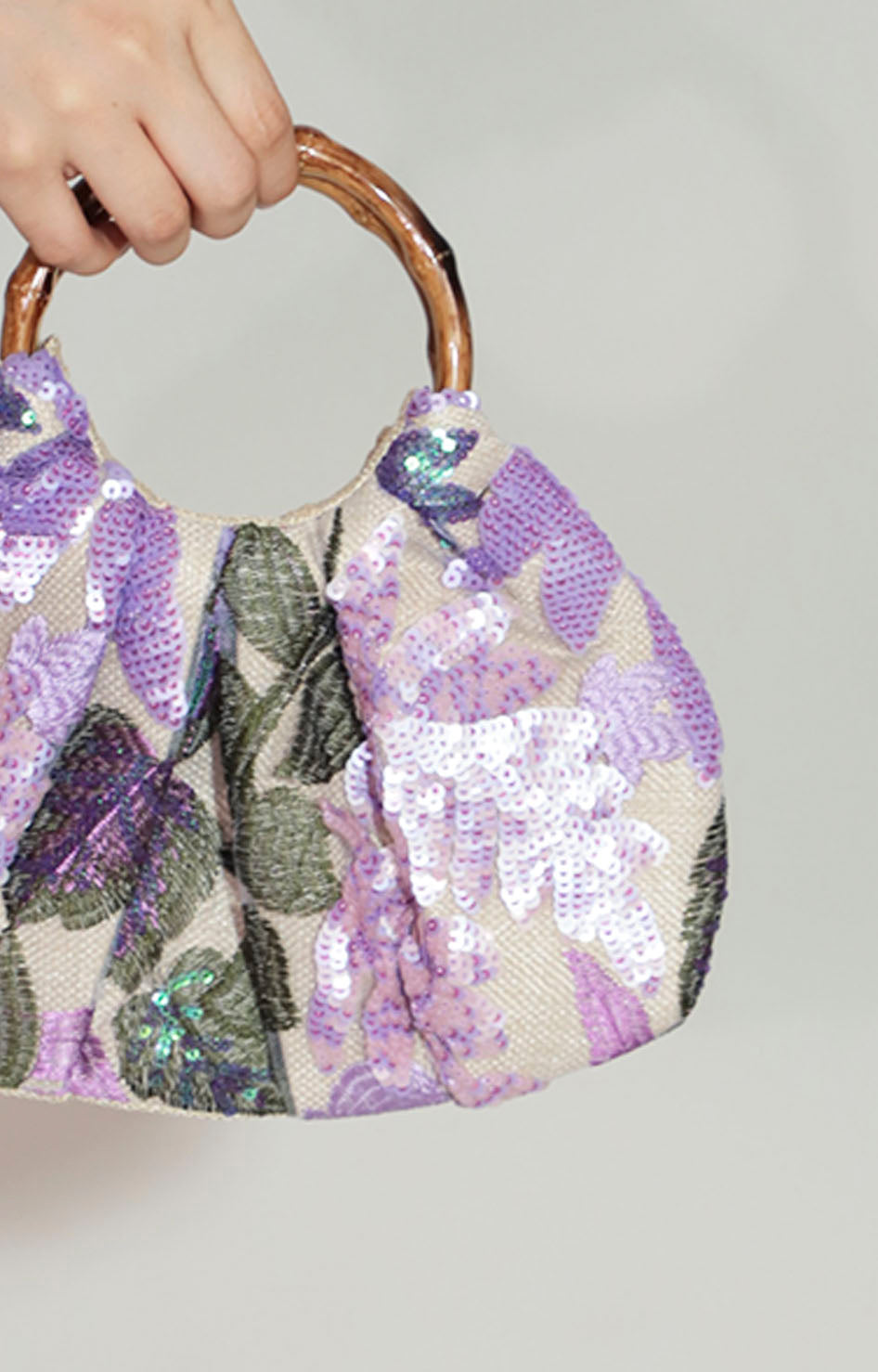 Bolsa Floral con Lentejuela estilo Boho - BOLSA Boutiquemirel 
