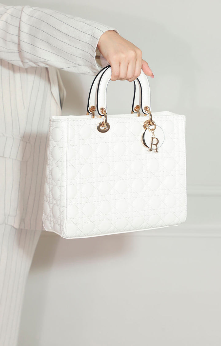 Bolso Elegancia Clásica Blanco - BOLSA Boutiquemirel 