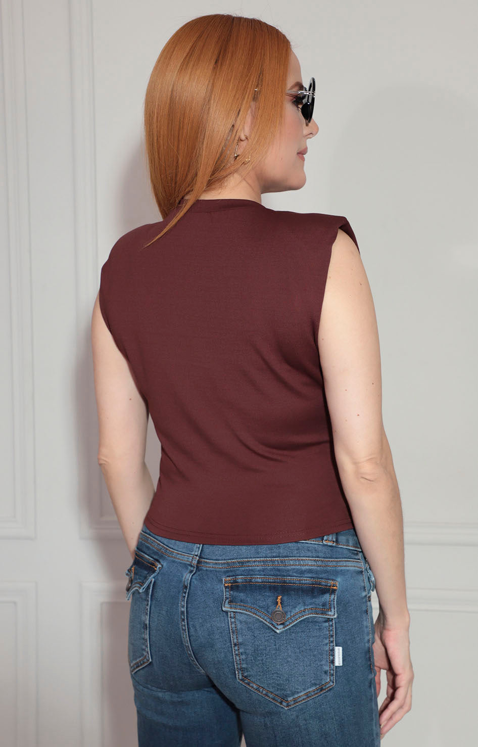Blusa café - BLUSA Boutiquemirel 