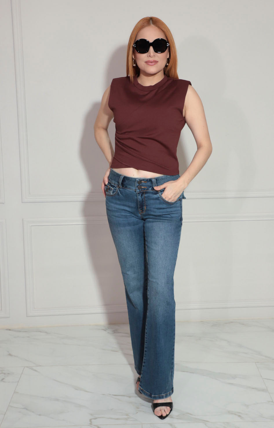 Blusa café - BLUSA Boutiquemirel 