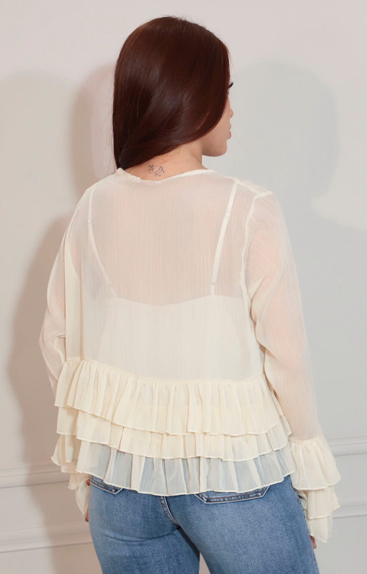 Blusa beige - BLUSA Boutiquemirel 