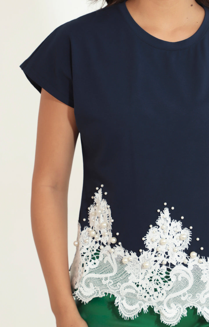 Blusa azul marino - BLUSA Boutiquemirel 