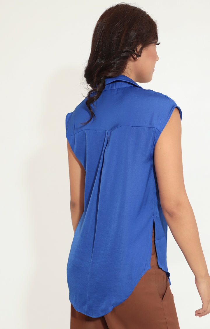 Blusa azul eléctrico - BLUSA Boutiquemirel 