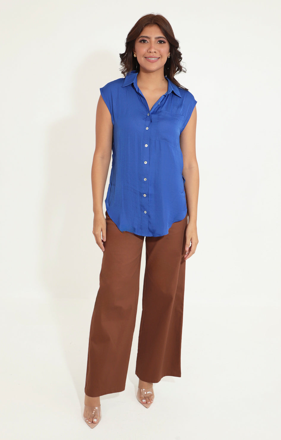 Blusa azul eléctrico - BLUSA Boutiquemirel 