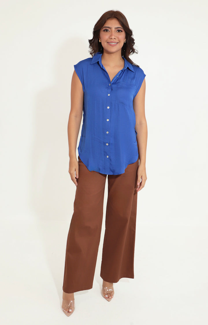 Blusa azul eléctrico - BLUSA Boutiquemirel 