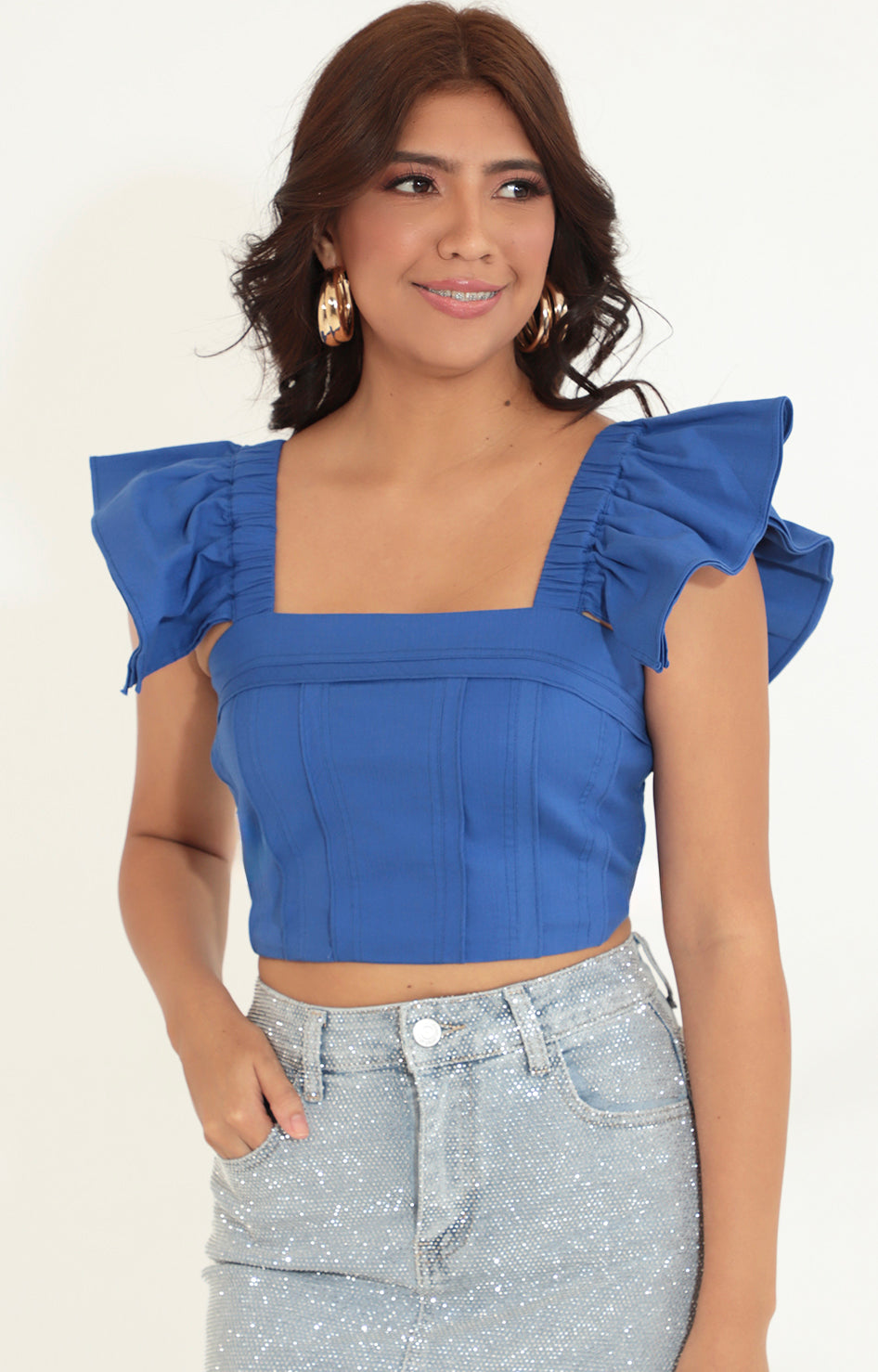 Blusa azul rey - BLUSA Boutiquemirel 